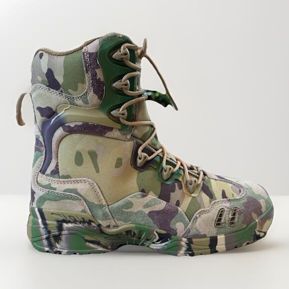 Esdy Men’s Camouflage High Top Hiking Boots Size 9 NWOB main image 11